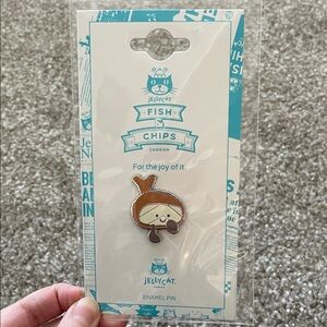 New Jellycat Selfridge’s London Exclusive Fish & Chips Cod Pin